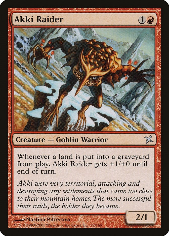 Image for Akki Raider (92) (BOK) - Magic: The Gathering
