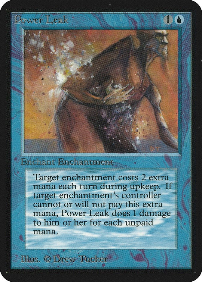 Image for Power Leak (LEA) - Magic: The Gathering