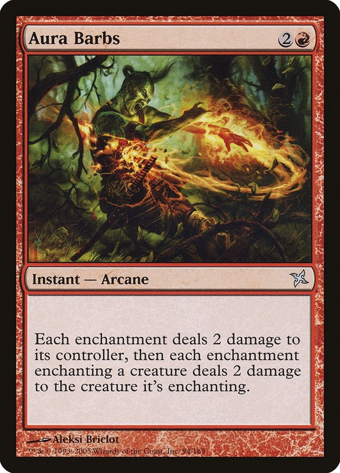 Image for Aura Barbs (94) (BOK) - Magic: The Gathering
