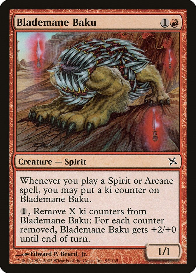 Image for Blademane Baku (95) (BOK) - Magic: The Gathering