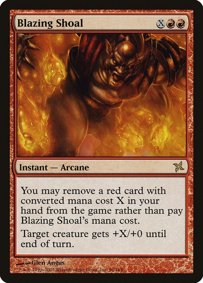 Image for Blazing Shoal (96) (BOK) - Magic: The Gathering