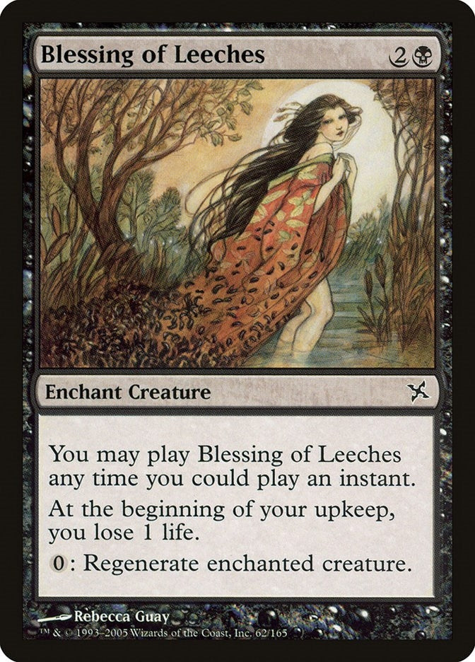 Image for Blessing of Leeches (62) (BOK) - Magic: The Gathering