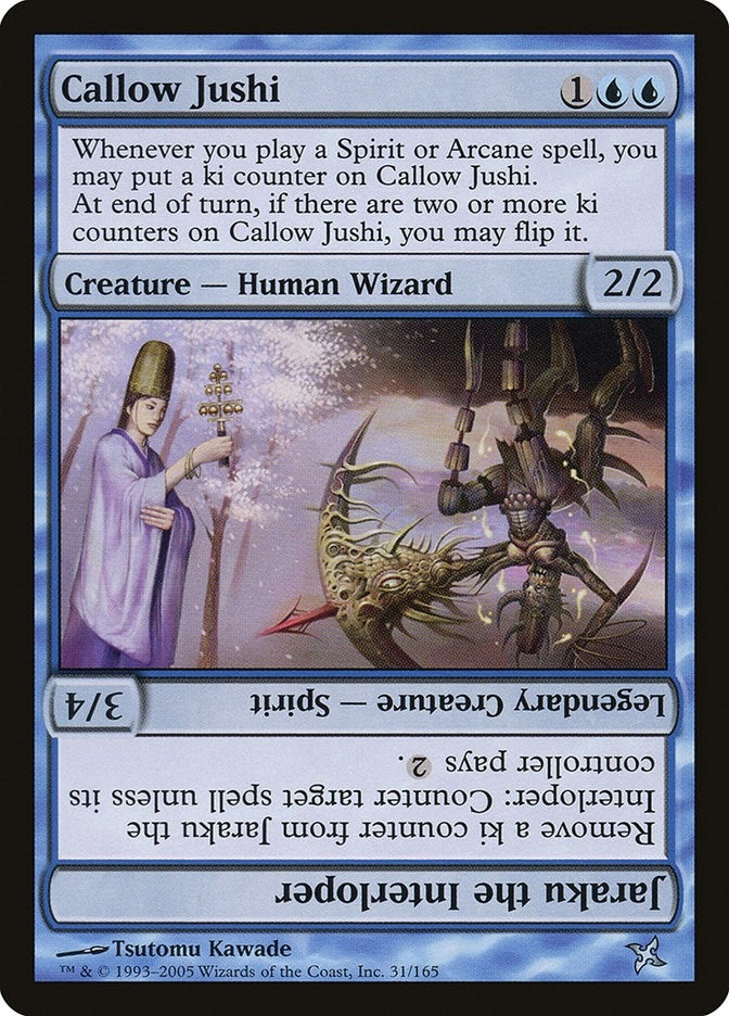 Image for Callow Jushi (31) (BOK) - Magic: The Gathering
