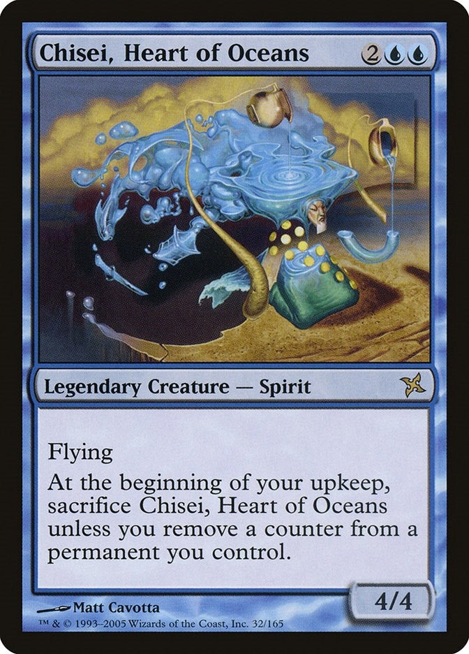 Image for Chisei, Heart of Oceans (32) (BOK) - Magic: The Gathering