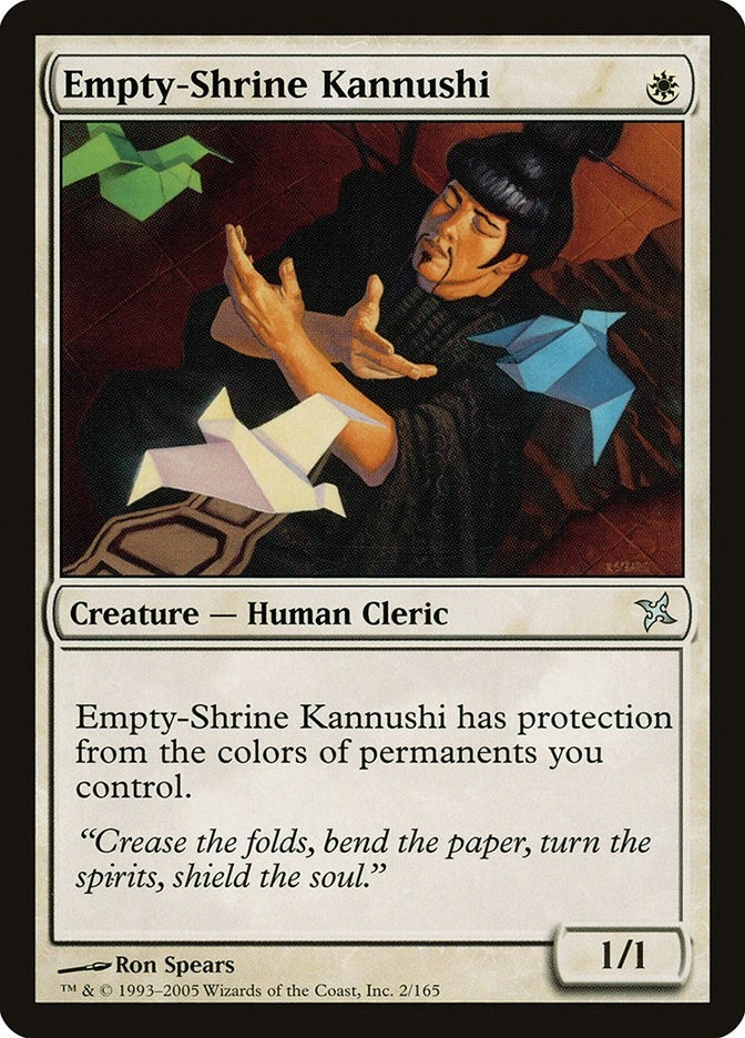 Image for Empty-Shrine Kannushi (2) (BOK) - Magic: The Gathering