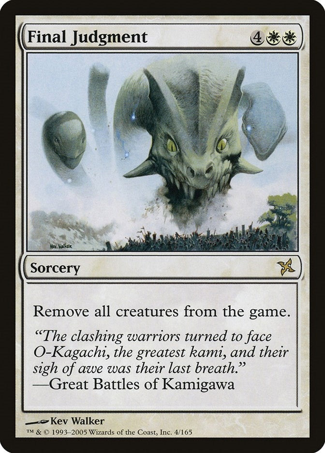 Image for Final Judgment (4) (BOK) - Magic: The Gathering