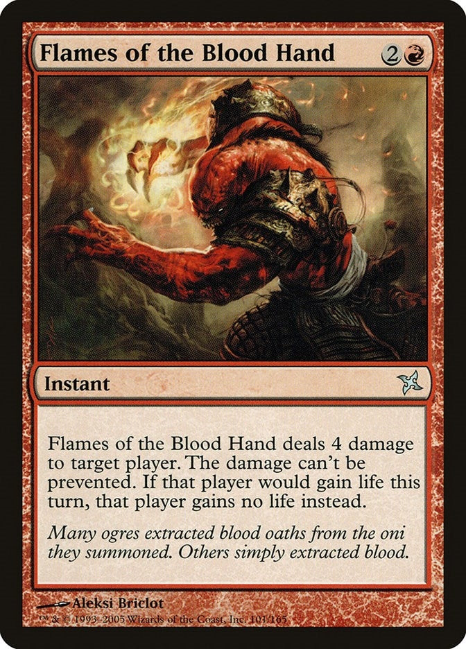 Image for Flames of the Blood Hand (101) (BOK) - Magic: The Gathering