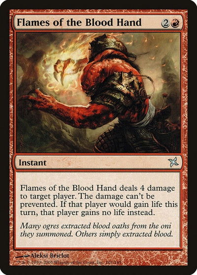 Flames of the Blood Hand (101) (BOK)