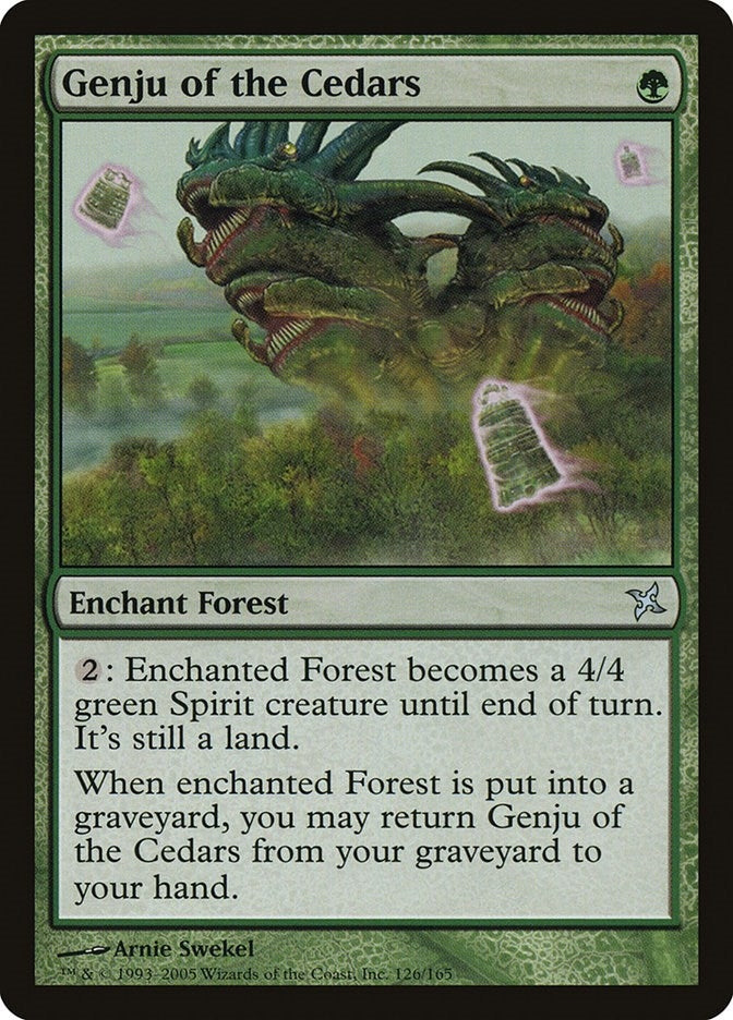 Image for Genju of the Cedars (126) (BOK) - Magic: The Gathering