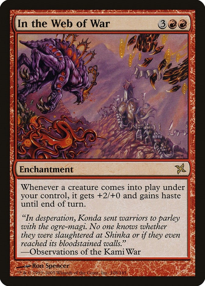 Image for In the Web of War (108) (BOK) - Magic: The Gathering