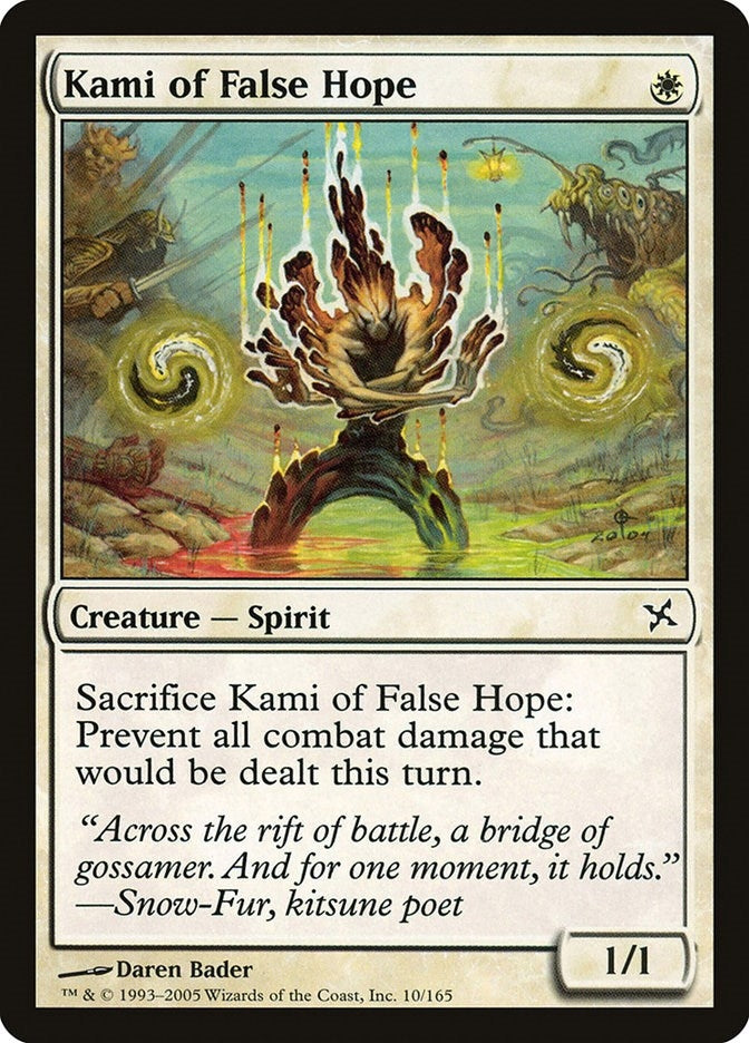 Image for Kami of False Hope (10) (BOK) - Magic: The Gathering
