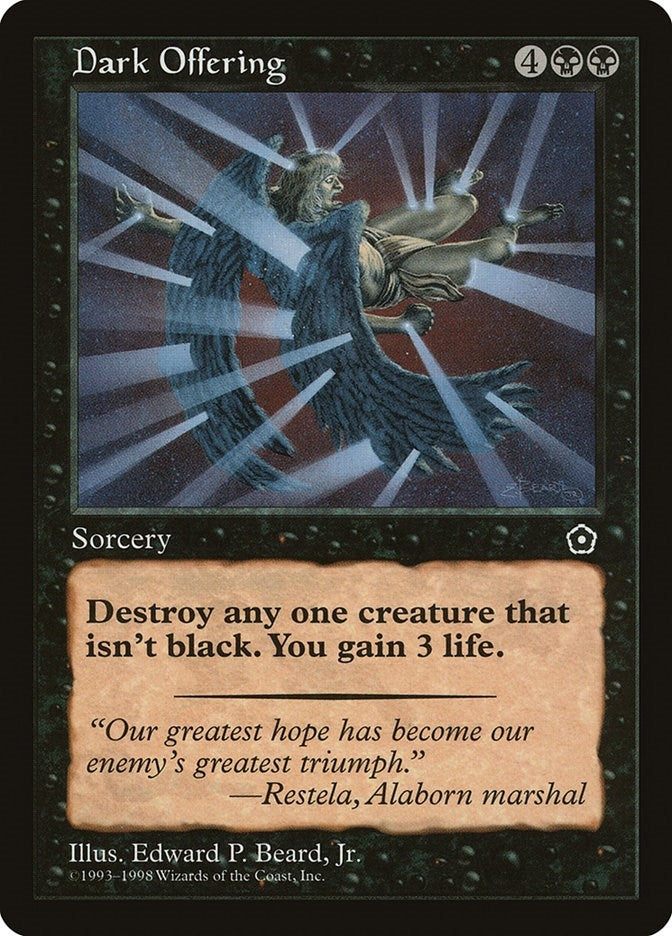 Image for Dark Offering (P02) - Magic: The Gathering
