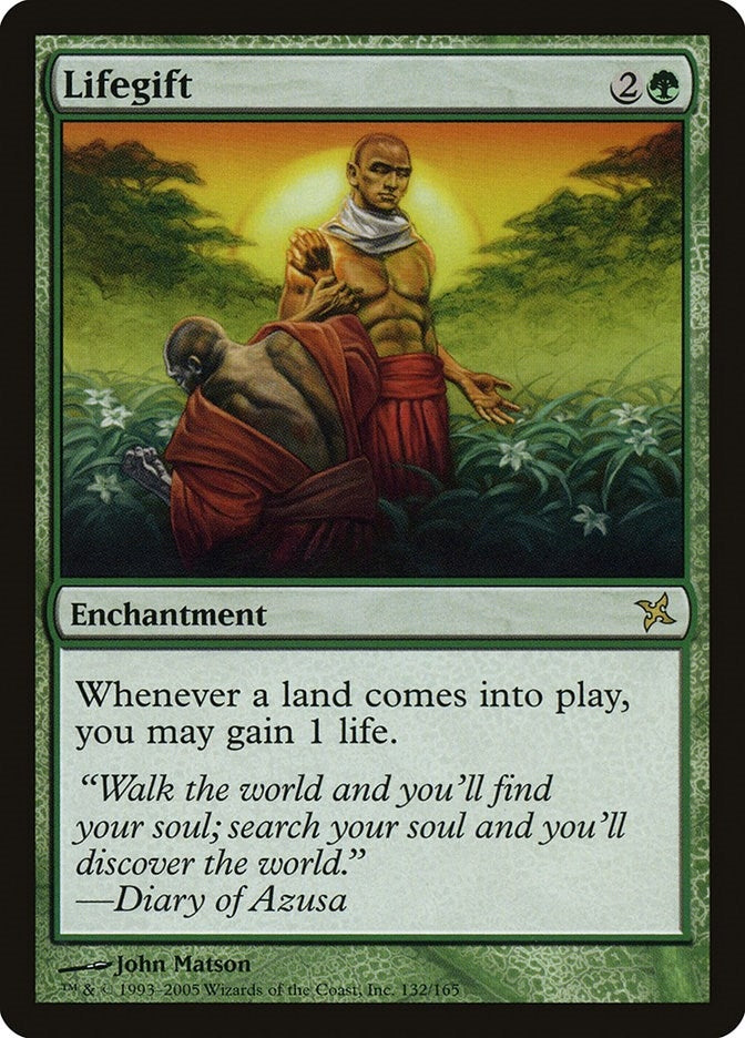 Image for Lifegift (132) (BOK) - Magic: The Gathering
