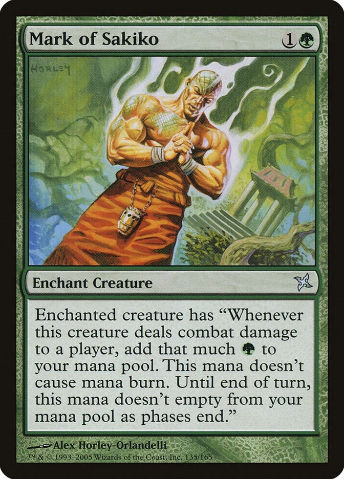Image for Mark of Sakiko (135) (BOK) - Magic: The Gathering