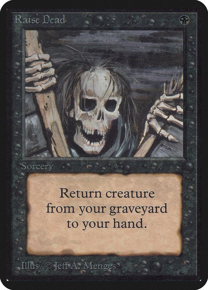 Image for Raise Dead (LEA) - Magic: The Gathering