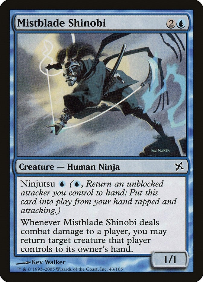 Image for Mistblade Shinobi (43) (BOK) - Magic: The Gathering