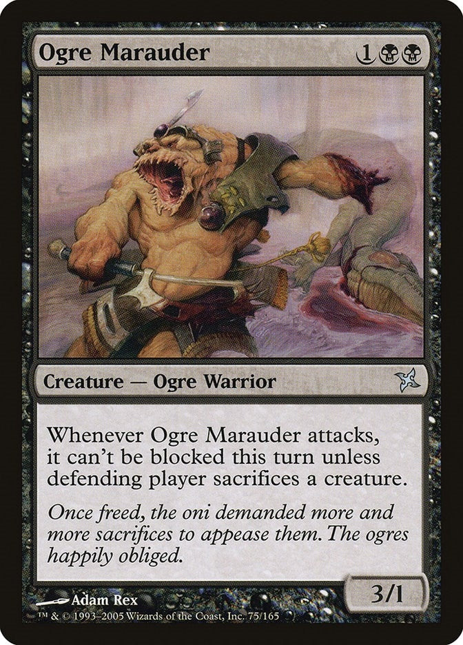 Image for Ogre Marauder (75) (BOK) - Magic: The Gathering