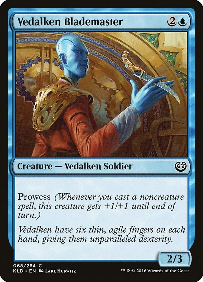 Vedalken Blademaster (68) (KLD)