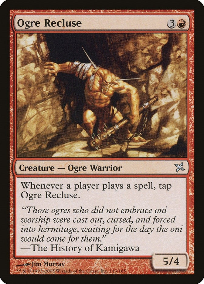 Image for Ogre Recluse (113) (BOK) - Magic: The Gathering