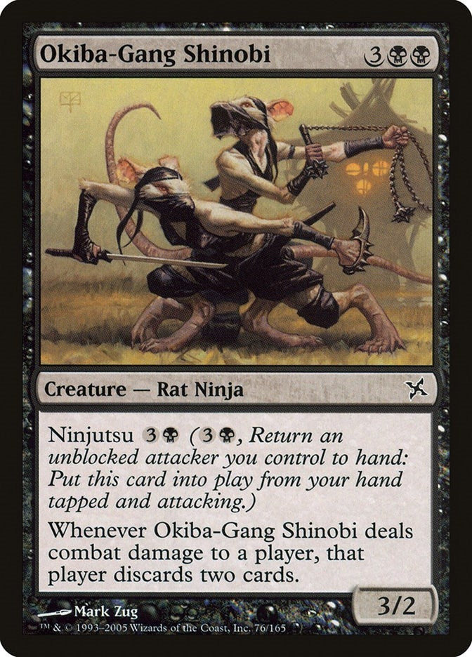 Image for Okiba-Gang Shinobi (76) (BOK) - Magic: The Gathering