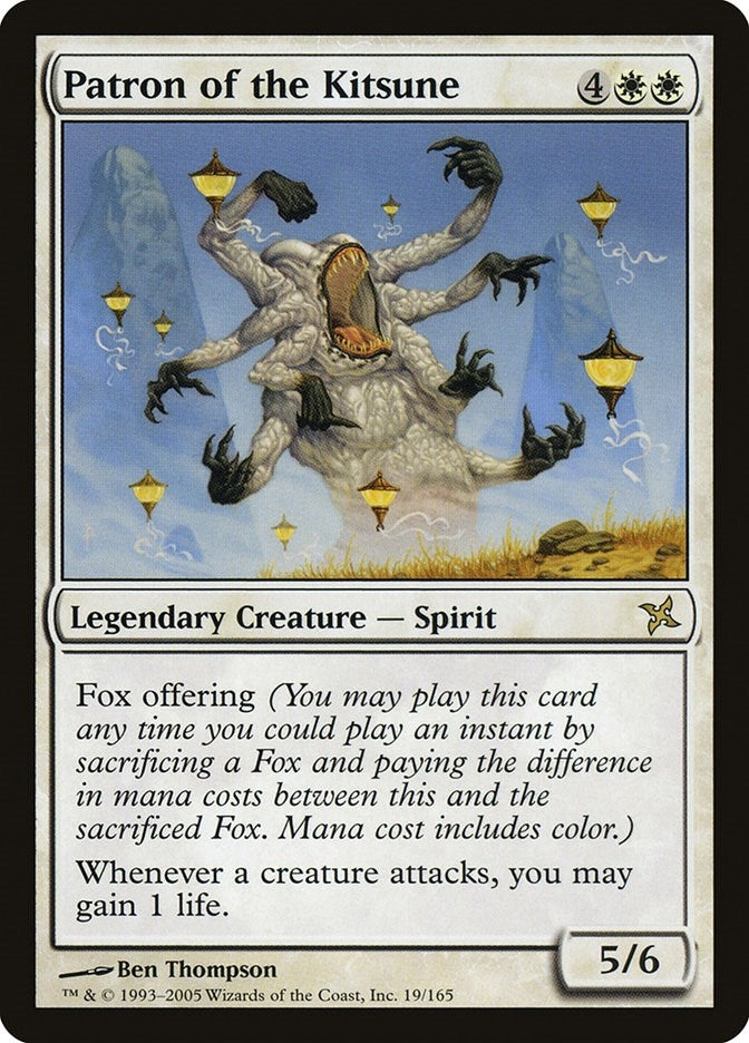 Image for Patron of the Kitsune (19) (BOK) - Magic: The Gathering