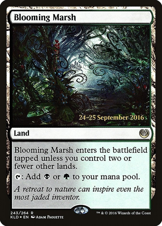 Image for Blooming Marsh (KLD) (243) (PRE) - Magic: The Gathering