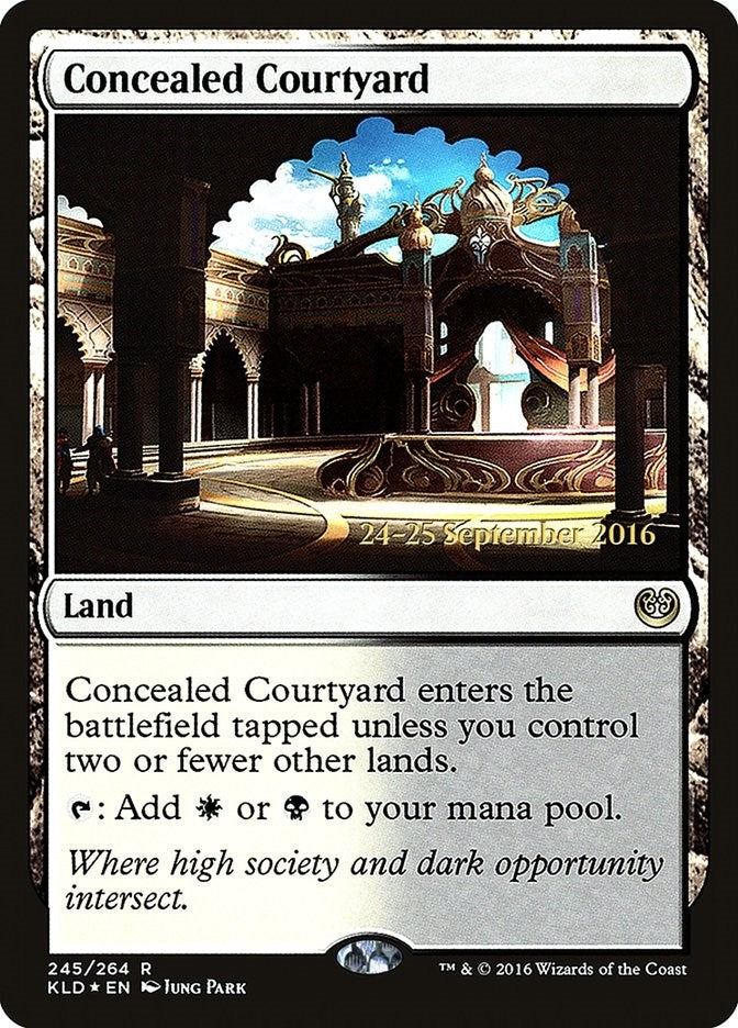 Image for Concealed Courtyard (KLD) (245) (PRE) - Magic: The Gathering