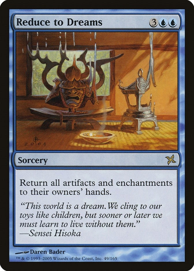 Image for Reduce to Dreams (49) (BOK) - Magic: The Gathering