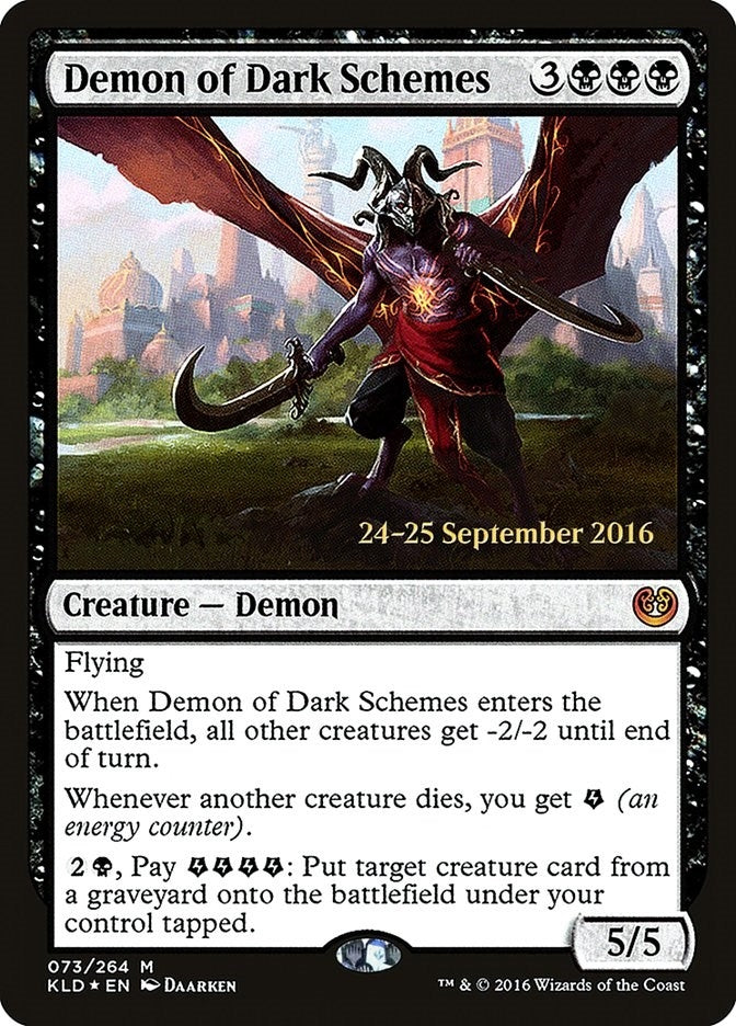 Image for Demon of Dark Schemes (73) (PRE) - Magic: The Gathering