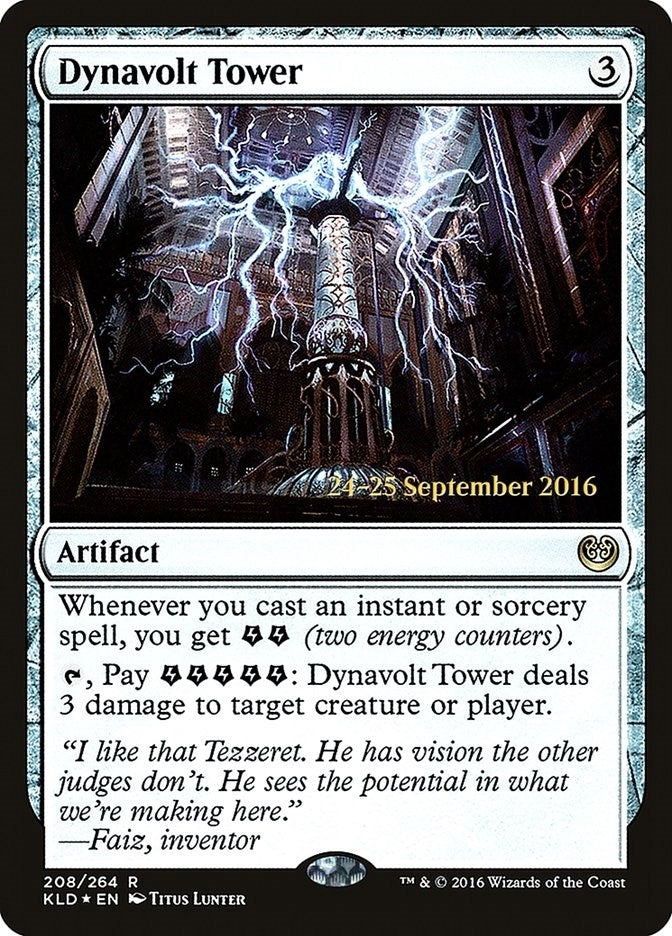 Image for Dynavolt Tower (208) (PRE) - Magic: The Gathering