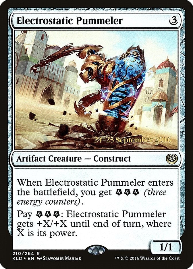 Image for Electrostatic Pummeler (210) (PRE) - Magic: The Gathering