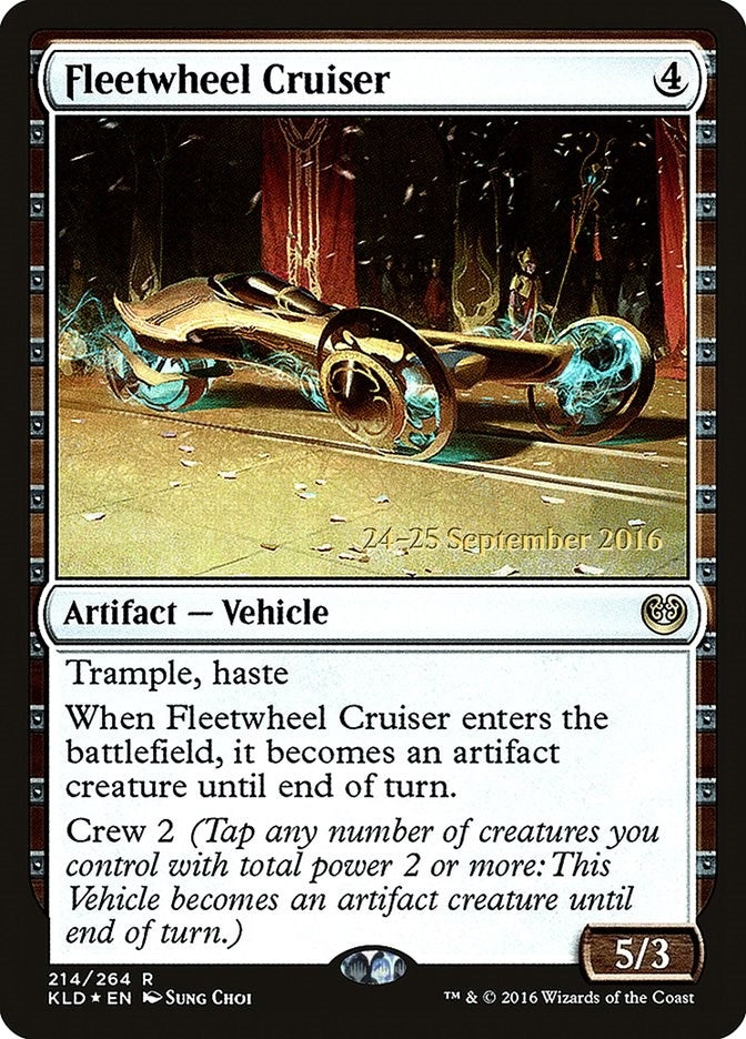 Image for Fleetwheel Cruiser (214) (PRE) - Magic: The Gathering