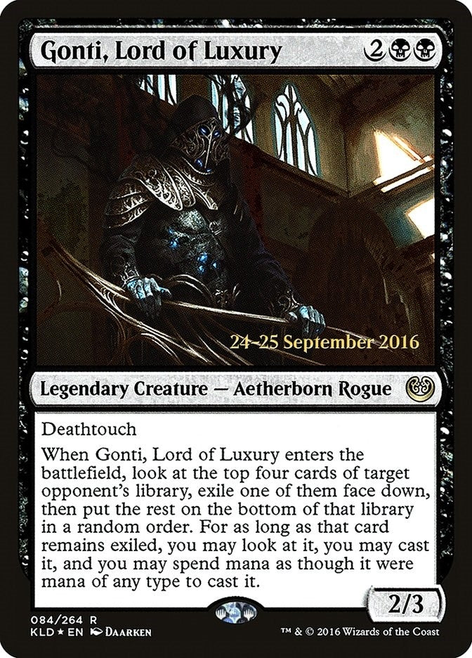 Image for Gonti, Lord of Luxury (84) (PRE) - Magic: The Gathering
