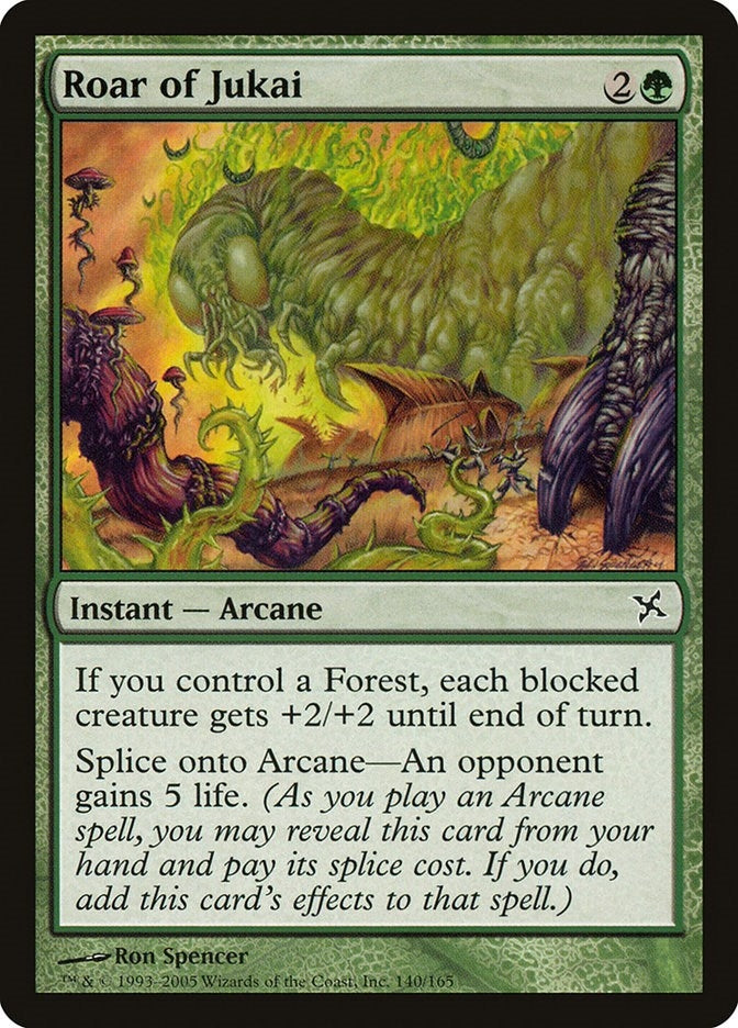 Image for Roar of Jukai (140) (BOK) - Magic: The Gathering