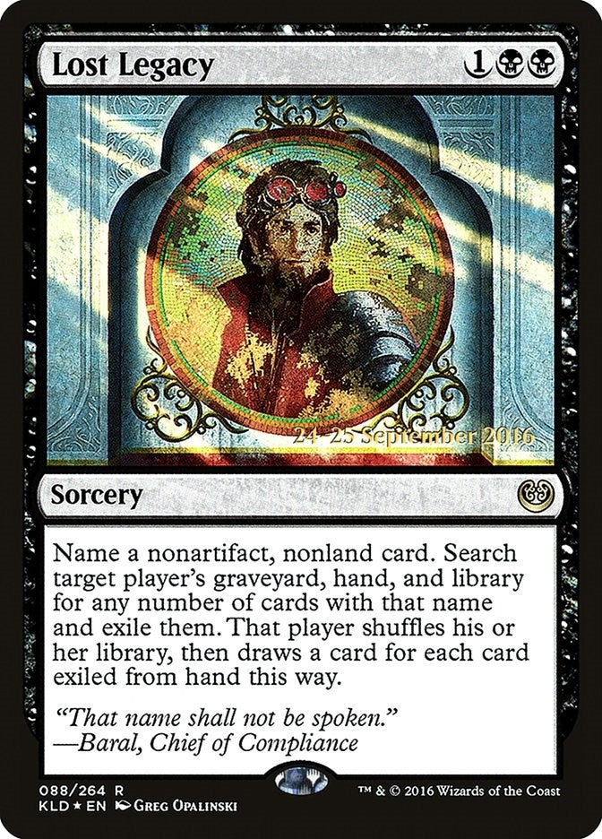 Image for Lost Legacy (88) (PRE) - Magic: The Gathering