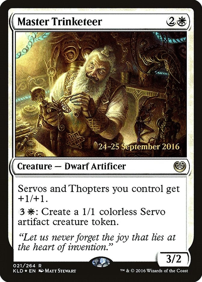 Image for Master Trinketeer (21) (PRE) - Magic: The Gathering