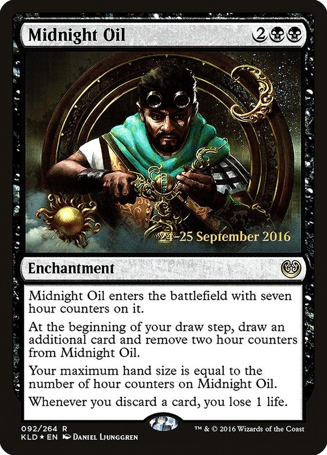 Image for Midnight Oil (92) (PRE) - Magic: The Gathering