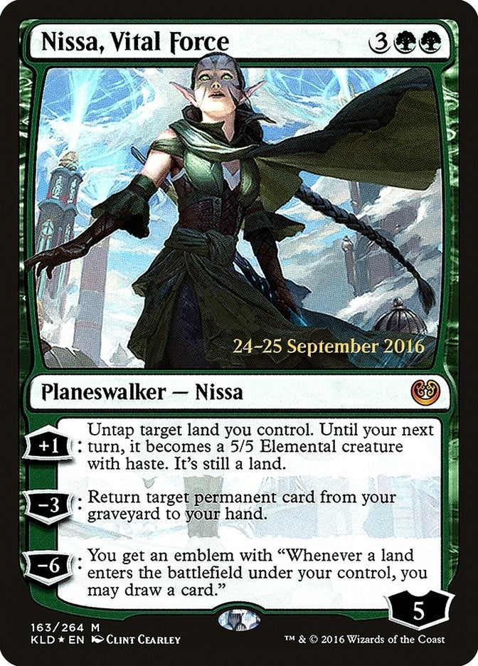 Image for Nissa, Vital Force (163) (PRE) - Magic: The Gathering
