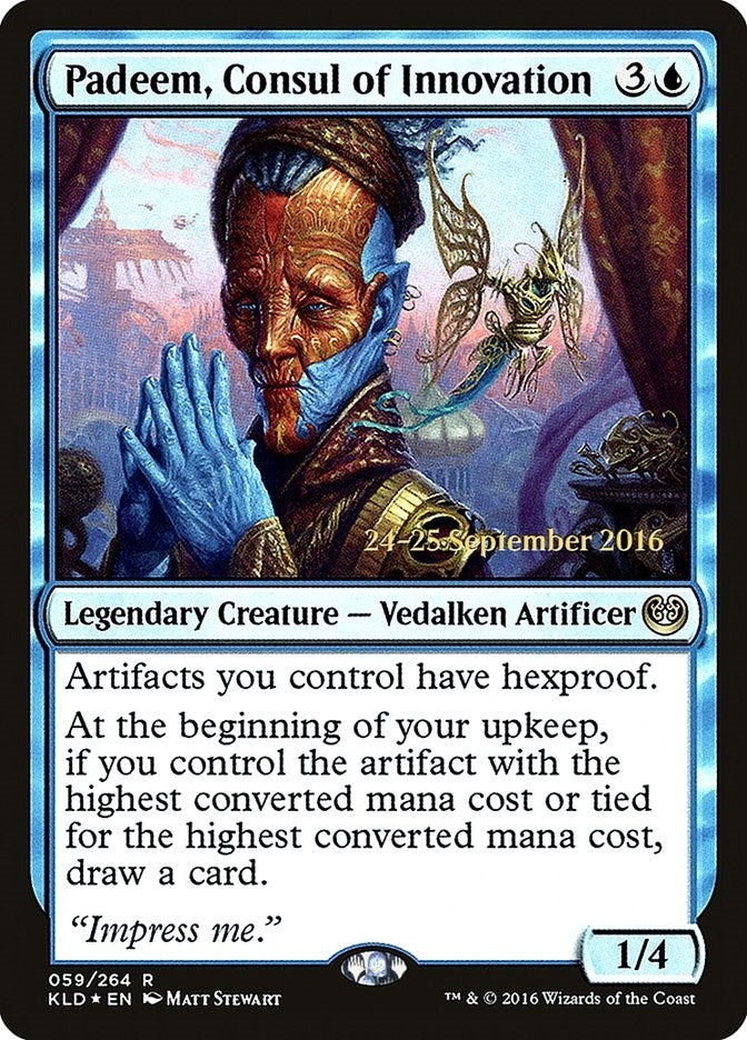 Image for Padeem, Consul of Innovation (59) (PRE) - Magic: The Gathering