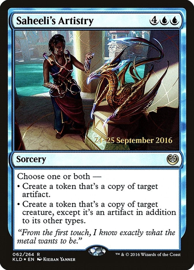 Image for Saheeli's Artistry (62) (PRE) - Magic: The Gathering