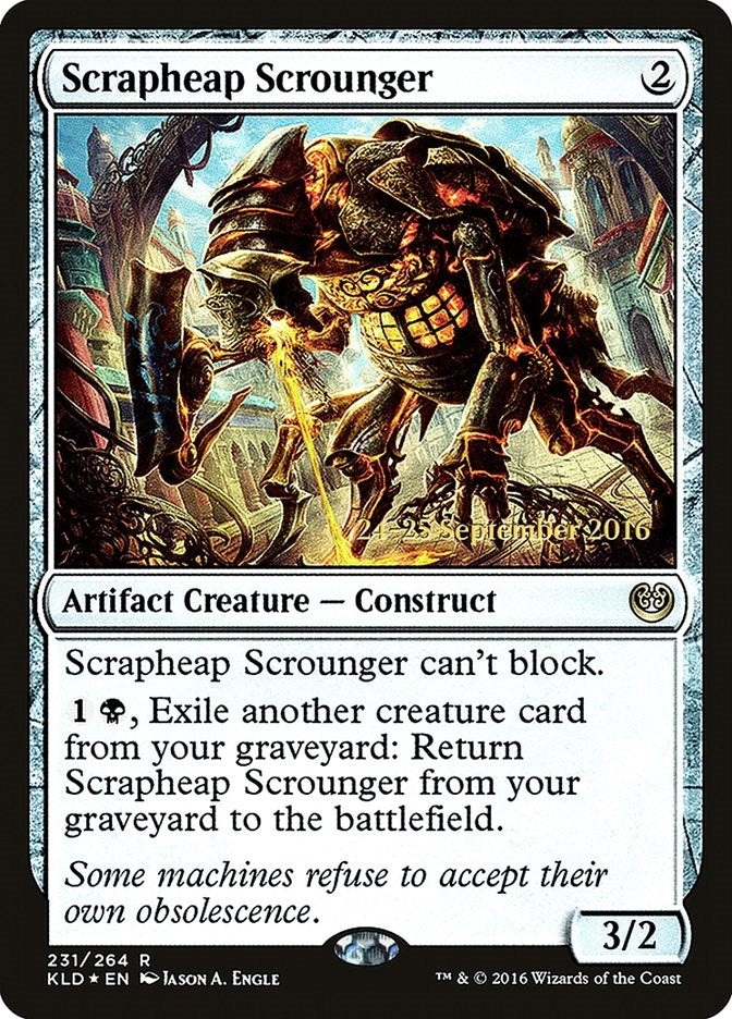 Image for Scrapheap Scrounger (231) (PRE) - Magic: The Gathering