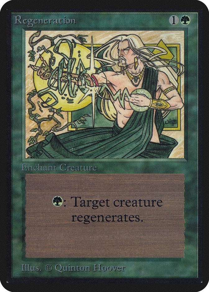 Image for Regeneration (LEA) - Magic: The Gathering