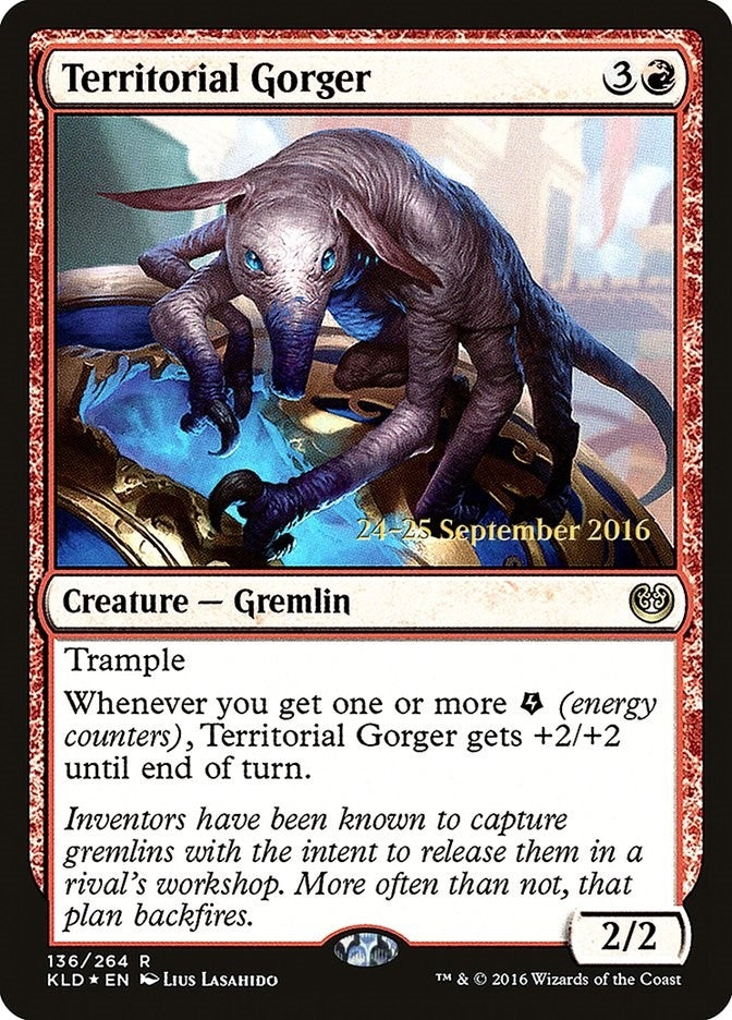 Image for Territorial Gorger (136) (PRE) - Magic: The Gathering