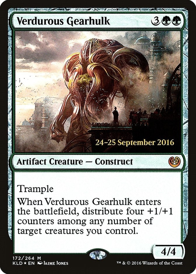 Image for Verdurous Gearhulk (172) (PRE) - Magic: The Gathering