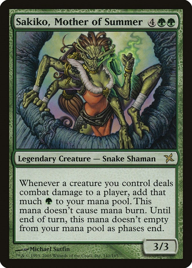 Image for Sakiko, Mother of Summer (141) (BOK) - Magic: The Gathering