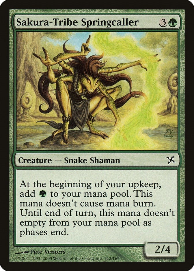 Image for Sakura-Tribe Springcaller (142) (BOK) - Magic: The Gathering