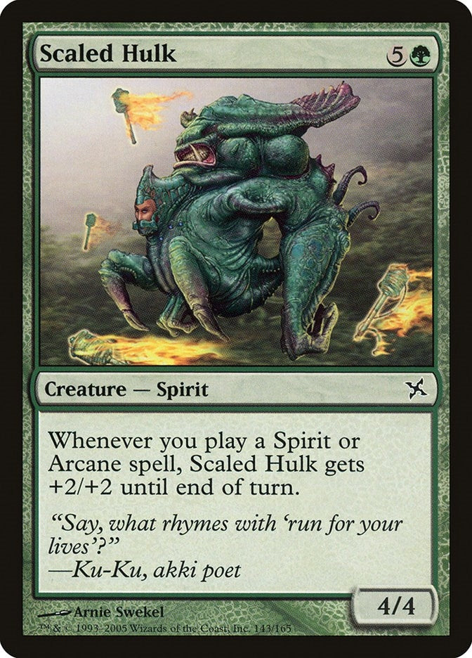 Image for Scaled Hulk (143) (BOK) - Magic: The Gathering