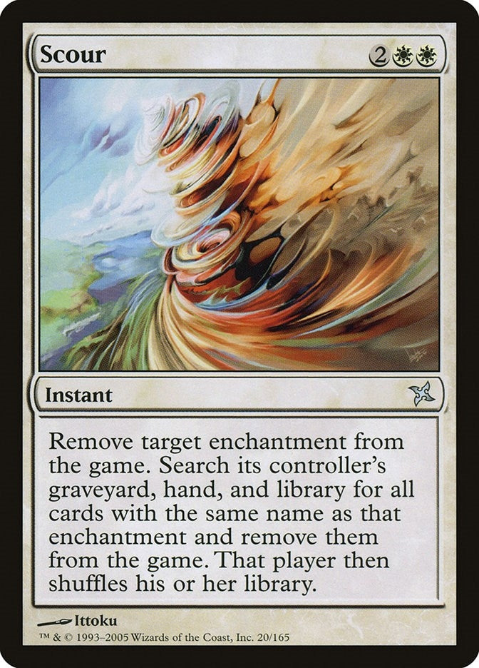 Image for Scour (20) (BOK) - Magic: The Gathering