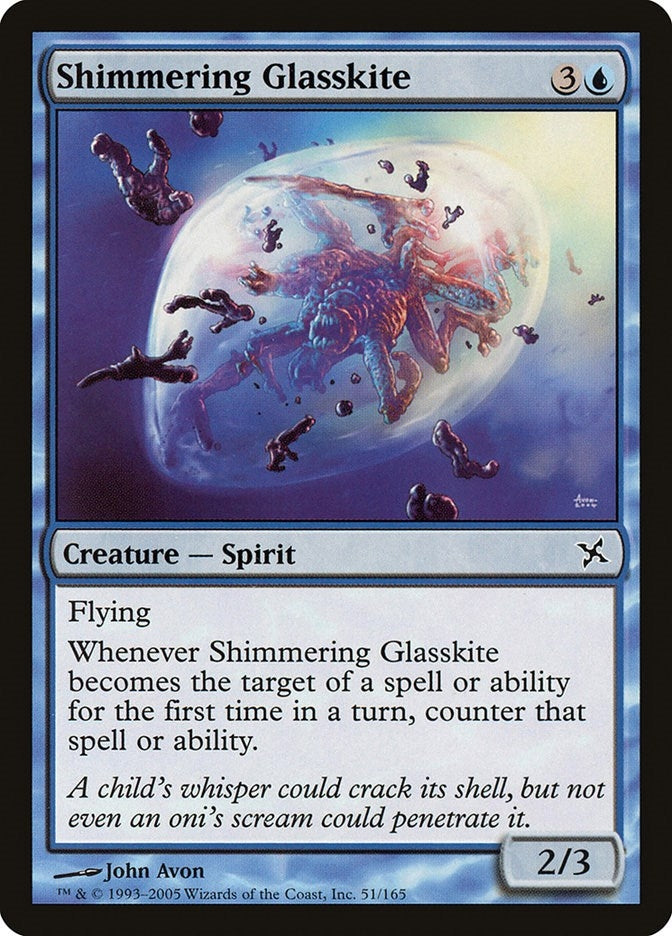 Image for Shimmering Glasskite (51) (BOK) - Magic: The Gathering
