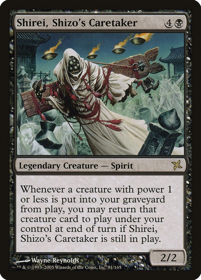 Image for Shirei, Shizo's Caretaker (81) (BOK) - Magic: The Gathering